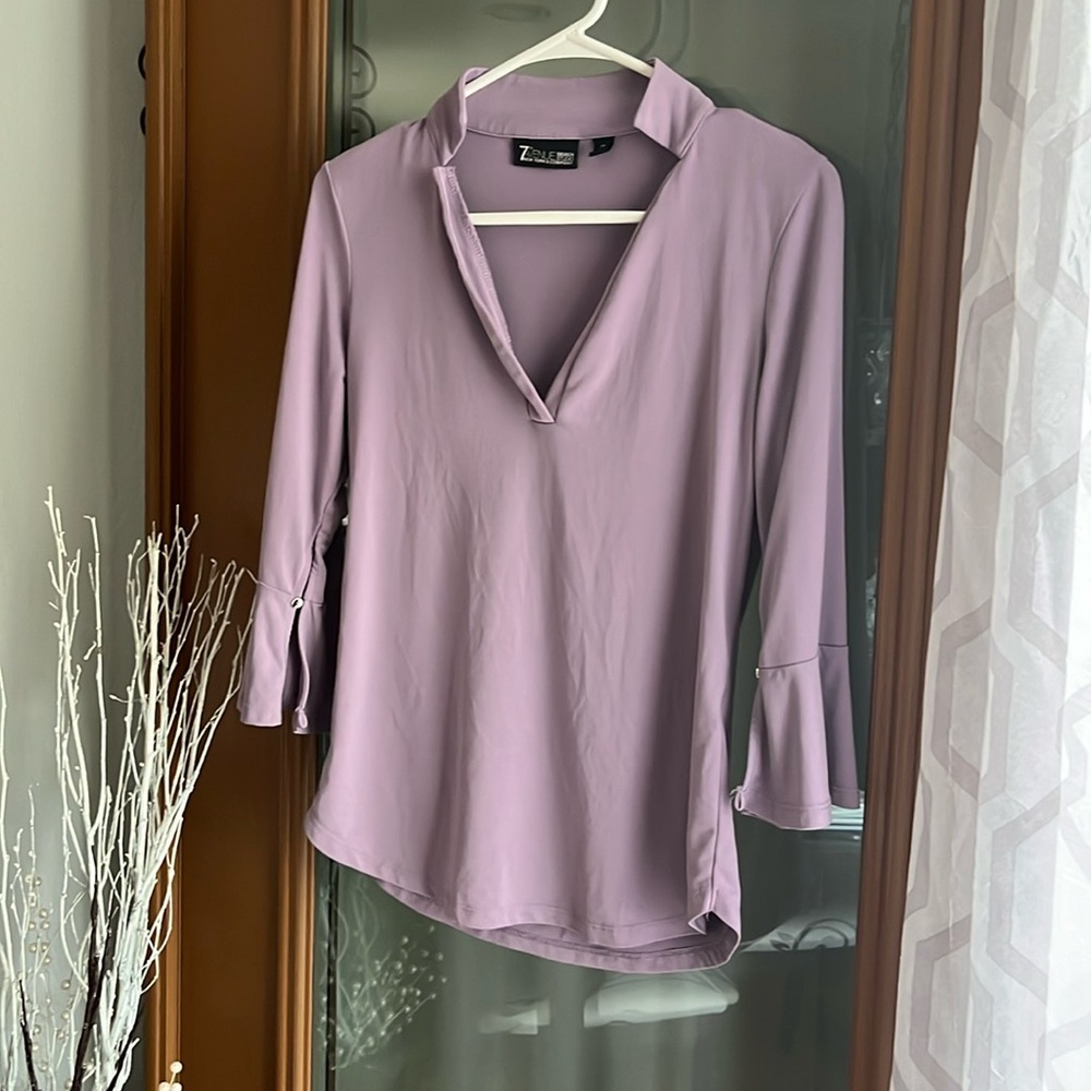 Purple bell sleep blouse